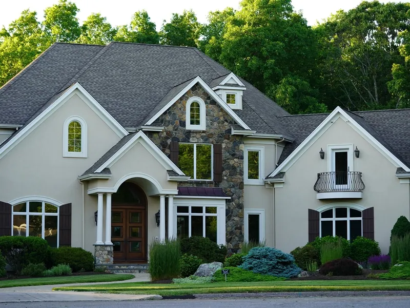 Exterior wall decoration